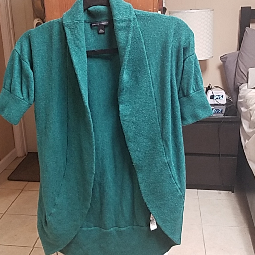 Banana Republic Green Cardigan Size Small